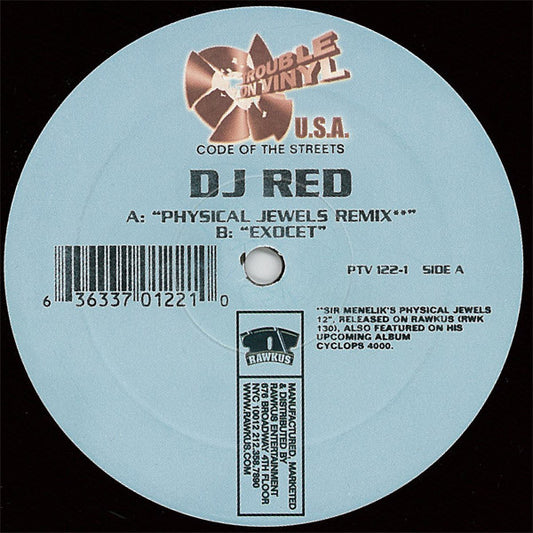 DJ Red - Physical Jewels (Remix) / Exocet (12")