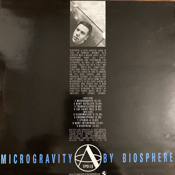 Biosphere - Microgravity (LP, Album)