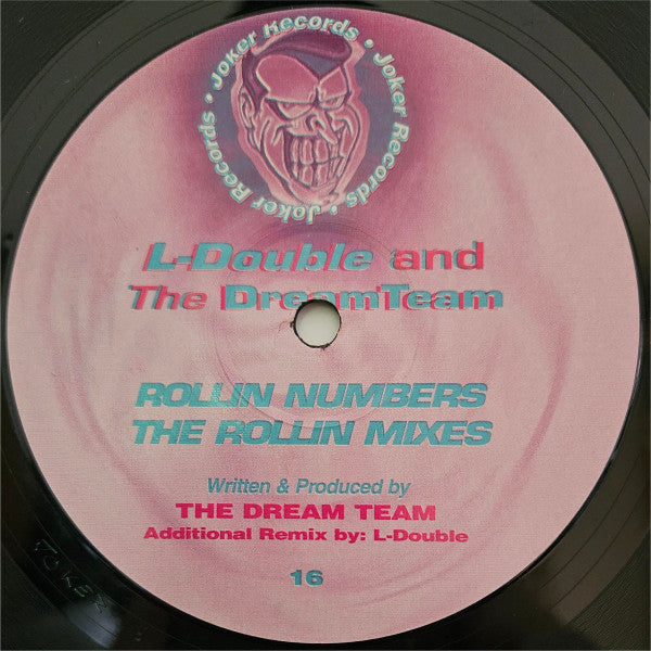 L Double - Rollin Numbers (The Rollin Mixes) - Joker Records (12")