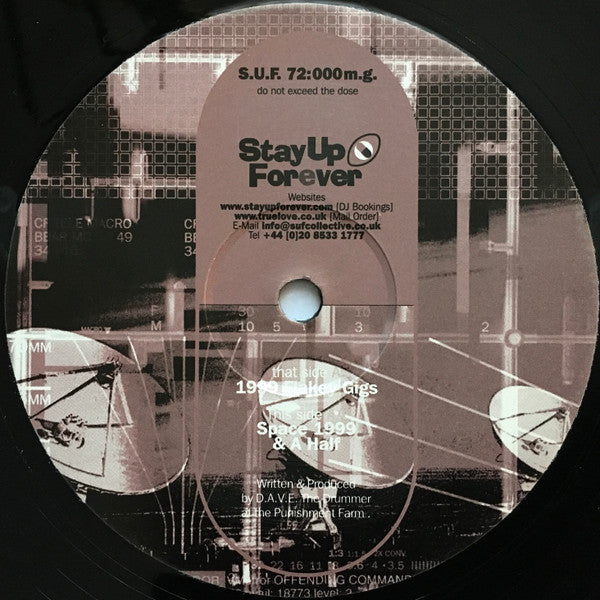 Secret Hero - 1999 Flakey Gigs / Space 1999 & A Half (12")