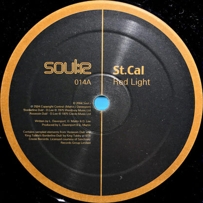 St.Cal - Red Light / Little Man - Soul:r (12")