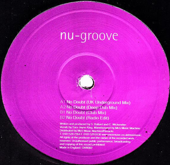 Nu-Groove - No Doubt - Outhouse Records (12")