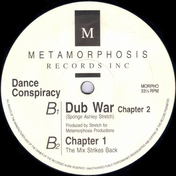 Dance Conspiracy - Dub War - Metamorphosis Records Inc (12")