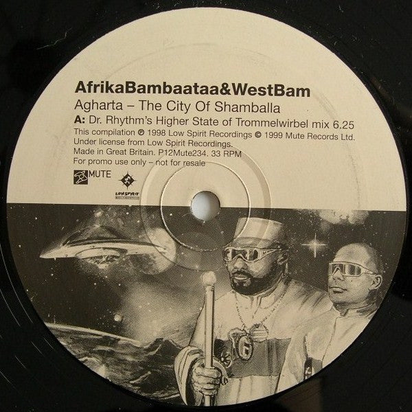 Afrika Bambaataa - Agharta - The City Of Shamballa - Mute (12")