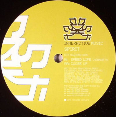 Spirit - Speed Life (Hammer 9) / Close Up (12")