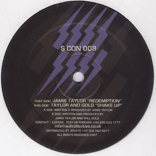 Jamie Taylor / Taylor And Gold - Redemption (12")