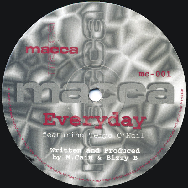 Marvellous Cain - Everyday - Macca (12")