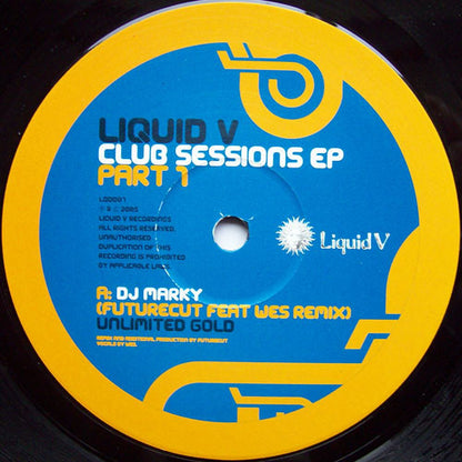 Various - Club Sessions EP Part 1 - Liquid V (2x12")