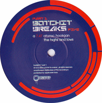 Various - Botchit Breaks 5 (Part 1) (12", Compilation)