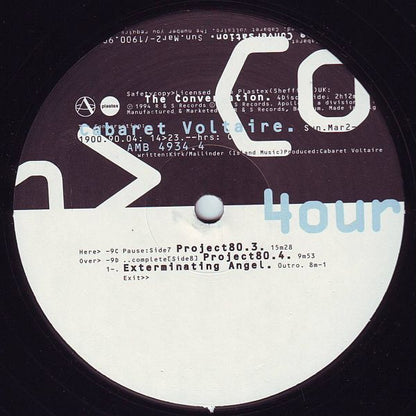 Cabaret Voltaire - The Conversation - Apollo (4x12")
