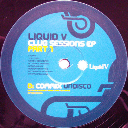 Various - Club Sessions EP Part 1 - Liquid V (2x12")