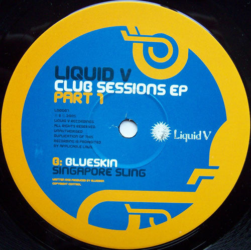 Various - Club Sessions EP Part 1 - Liquid V (2x12")