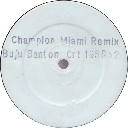 Buju Banton - Champion (Miami Remix) - Charm (12",  White Label, Stamped)