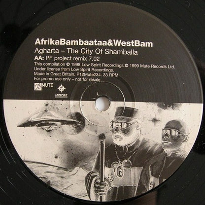 Afrika Bambaataa - Agharta - The City Of Shamballa - Mute (12")