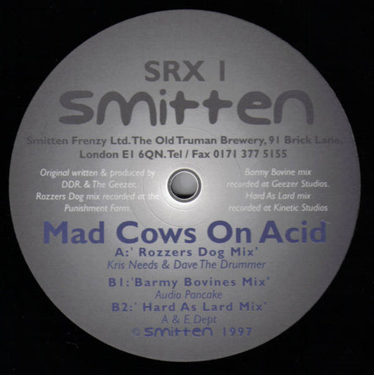 DDR & The Geezer - Mad Cows On Acid (12")