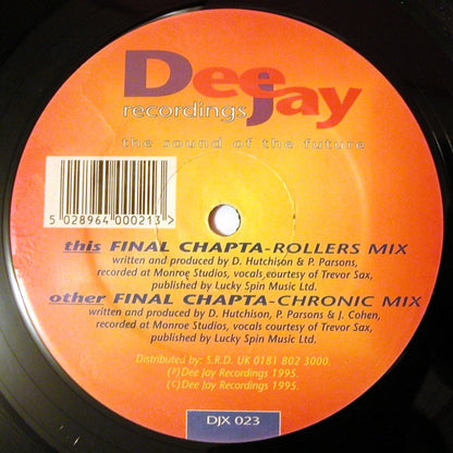 DJ Trace - Final Chapta - Dee Jay Recordings (12")