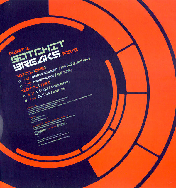 Various - Botchit Breaks 5 (Part 1) (12", Compilation)