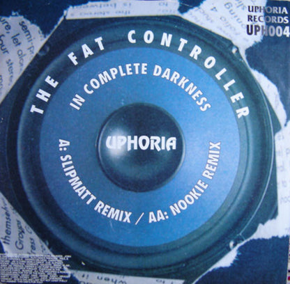 Fat Controller - In Complete Darkness (95 Remixes) - Uphoria Records (12")