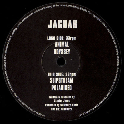 Jaguar - Thursday Club Recordings (TCR) (12")