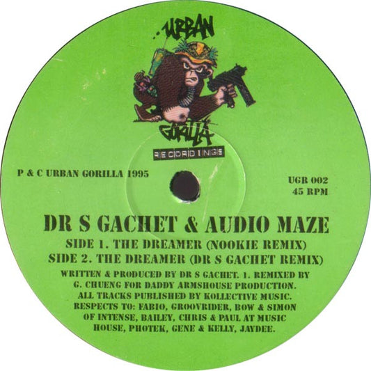 Dr. S. Gachet - The Dreamer (Remixes) - Urban Gorilla Recordings (12")