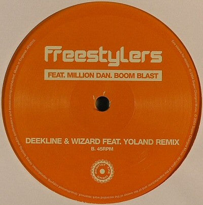 Freestylers Feat. Million Dan - Boom Blast (12")
