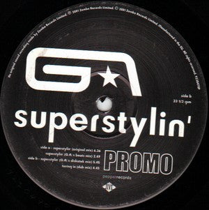 Groove Armada - Superstylin' (12", Promo)