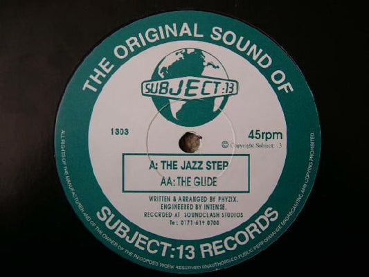 Phyzix - The Jazz Step / The Glide (12")