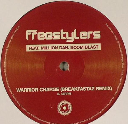 Freestylers - Boom Blast / Warrior Charge (Remixes) (12")