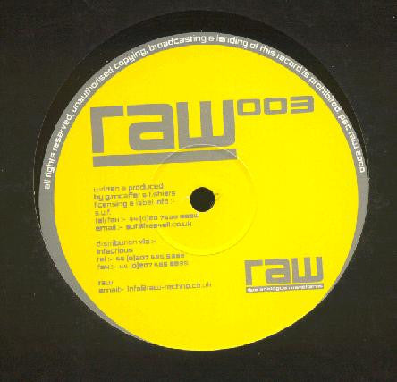 G.McAffer & T.Shiers - RAW 003 (12")