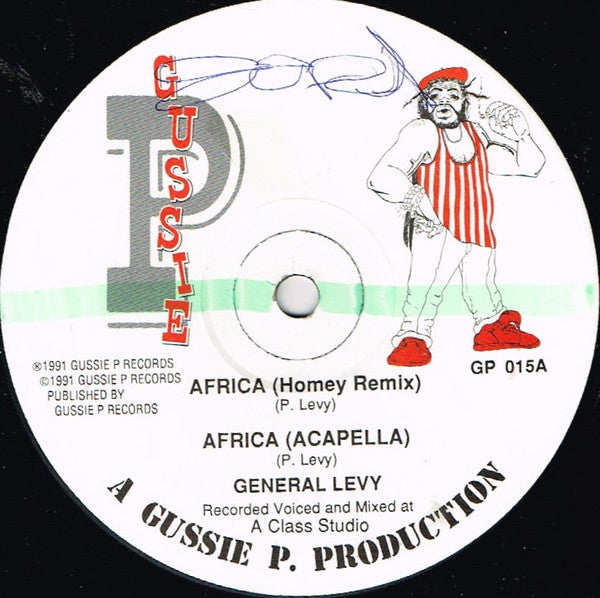 General Levy - Africa - Gussie P Records (12")