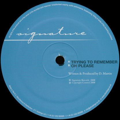 Calibre - Dont Mind - Signature Records (12")