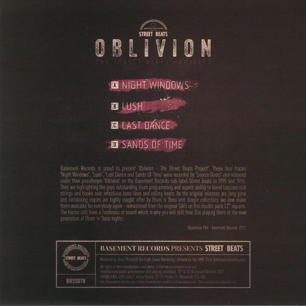 Oblivion - The Street Beats Projects - Basement Records (2x12")