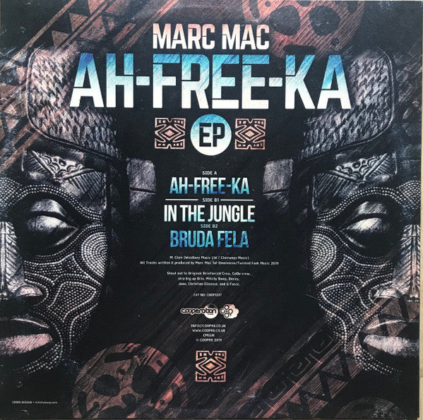 Marc Mac - Ah-Free-Ka EP - Co-Operation Recordings (12")