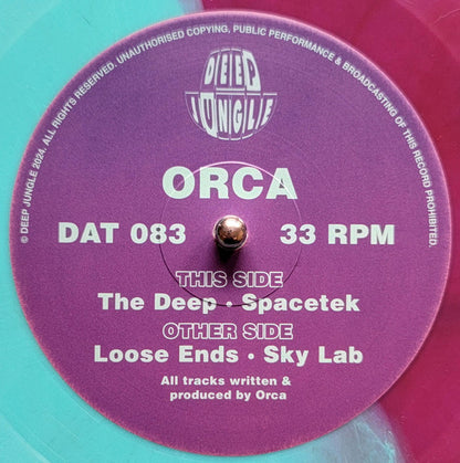 Orca - Loose Ends / Sky Lab / The Deep / Spacetek - Deep Jungle (12",  Special Edition, Half & Half)