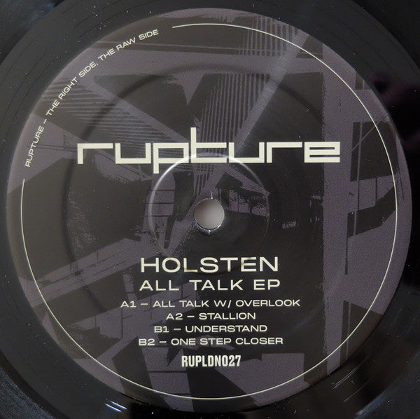 Holsten - All Talk EP - Rupture London (12")