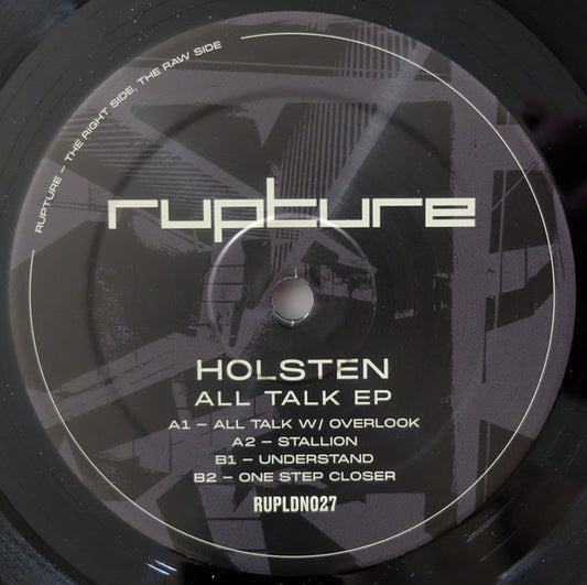 Holsten - All Talk EP - Rupture London (12")