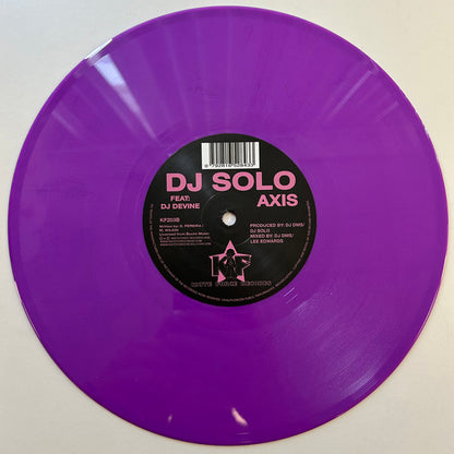 DJ Solo - Darkage / Axis - Kniteforce Records (10", Purple Vinyl)