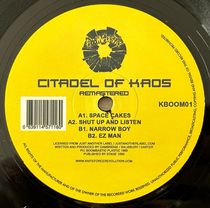 Citadel Of Kaos - Remastered (12")