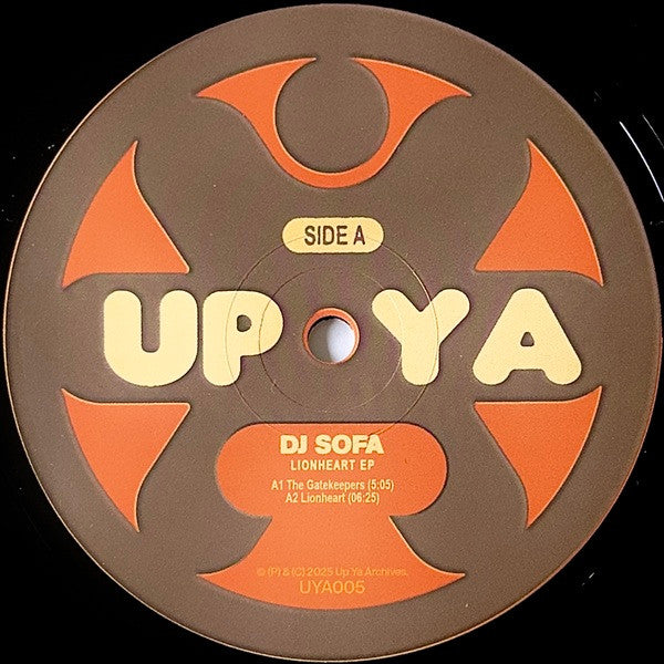 DJ Sofa - Lionheart EP - Up Ya Archives (12")