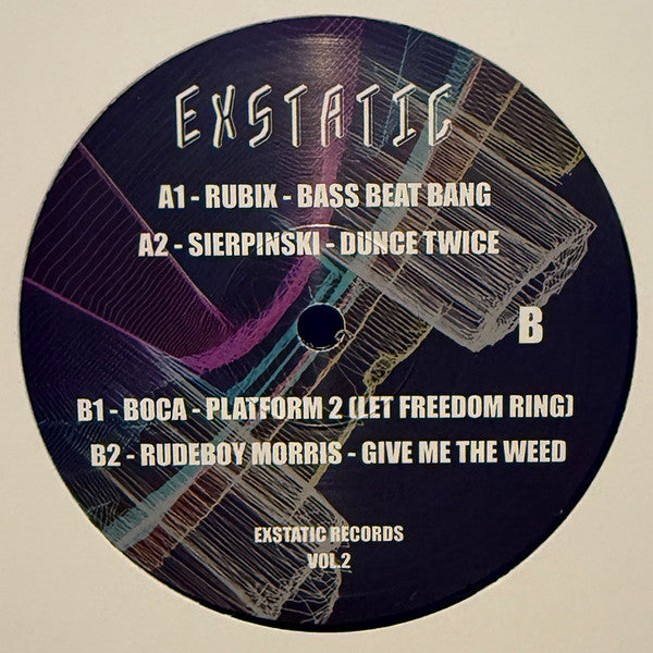Various - Exstatic Records Vol.2 - Exstatic Records (12")