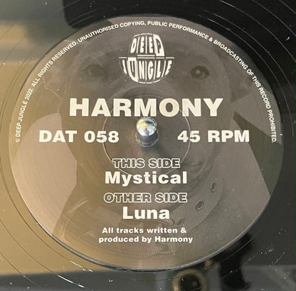 DJ Harmony - Luna / Mystical (12")