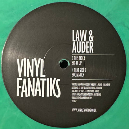 Law And Auder -  Big It Up / Boomstick (Green Marbled 12")