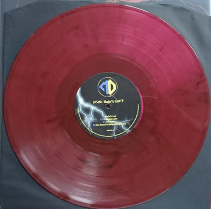 DJ Sofa - Made To Last EP - AKO Major Defence (12", Smokey Red Vinyl)