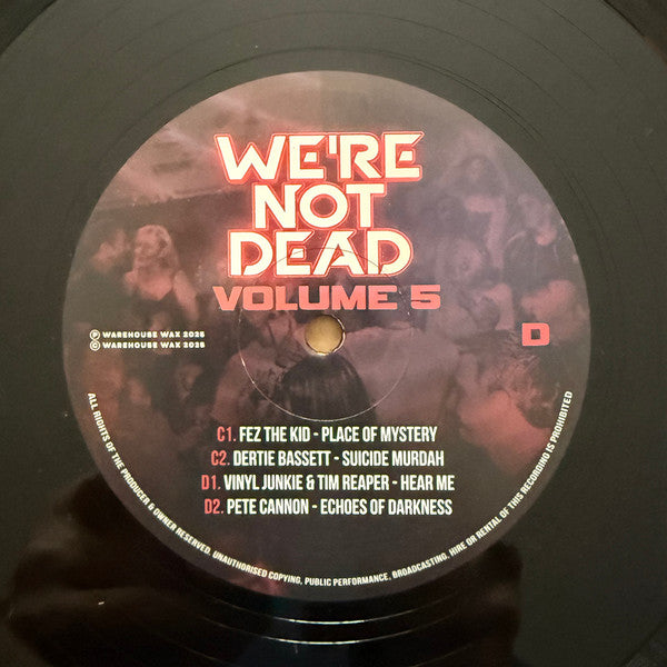 Various - We're Not Dead Vol 5 - Warehouse Wax (3x12" Album)