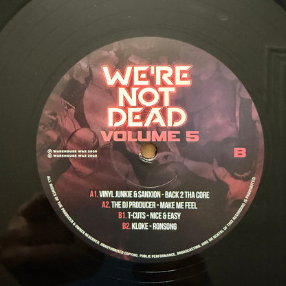 Various - We're Not Dead Vol 5 - Warehouse Wax (3x12" Album)