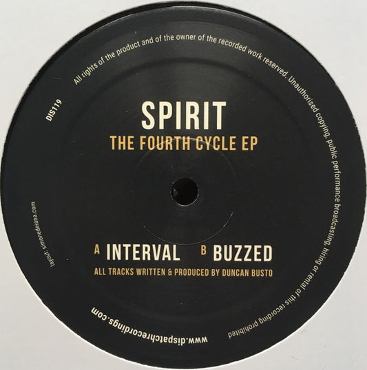 Spirit - The Fourth Cycle EP - Dispatch Recordings (12")