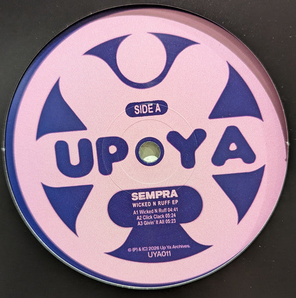 Sempra - Wicked N Ruff EP - Up Ya Archives (12")