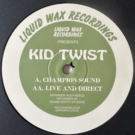 DJ Kid Twist - Champion Sound / Live And Direct (12", Reissue)