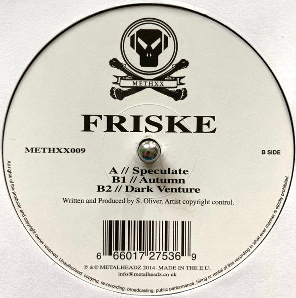 Friske - Speculate - Metalheadz (12")