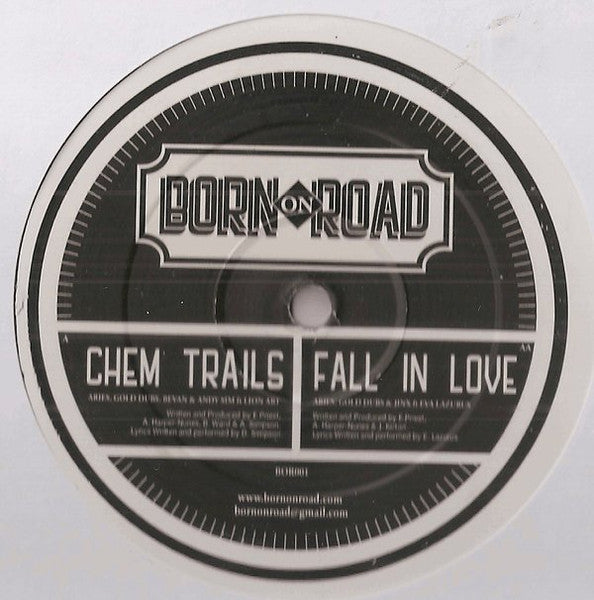 Various - Chem Trails / Fall In Love - Born On Road Records (12")